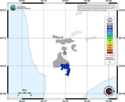 Mappa EMS - territori comuni
