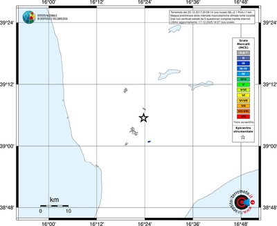Mappa MCS - territori località