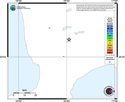 Mappa MCS - territori località