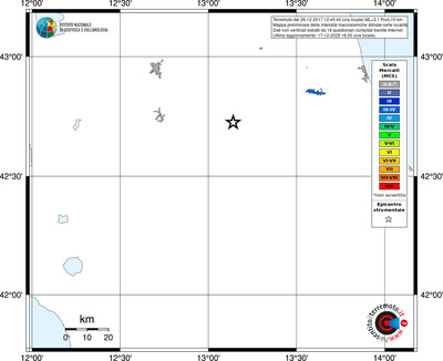 Mappa MCS - territori località