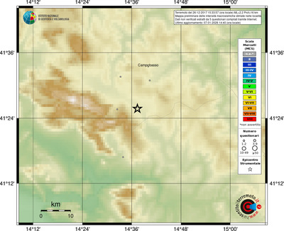Mappa MCS - località
