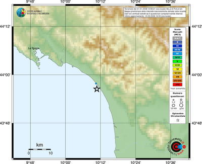 Mappa MCS - località