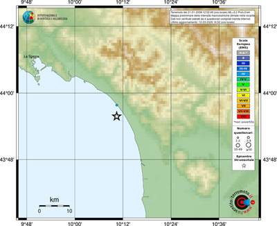 Mappa EMS - località