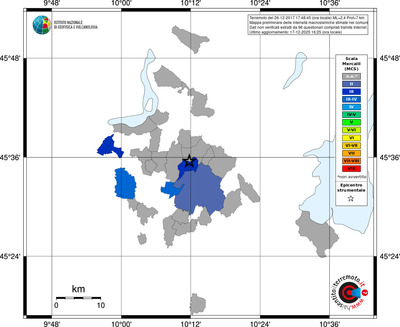 Mappa MCS - territori comuni