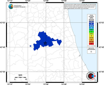 Mappa EMS - territori comunali