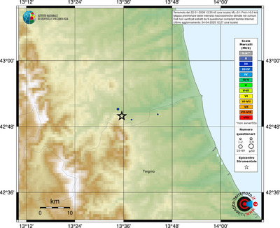 Mappa MCS - comuni