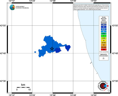 Mappa MCS - territori comuni