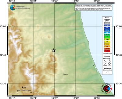 Mappa MCS - località
