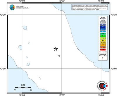 Mappa EMS - territori località