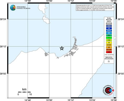 Mappa MCS - territori località