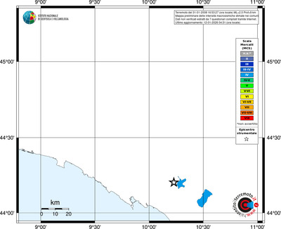 Mappa MCS - territori comuni