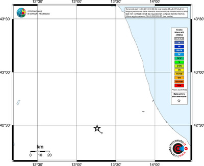 Mappa MCS - territori località