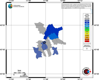 Mappa MCS - territori comuni