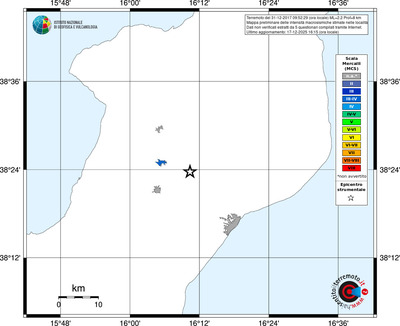 Mappa MCS - territori località