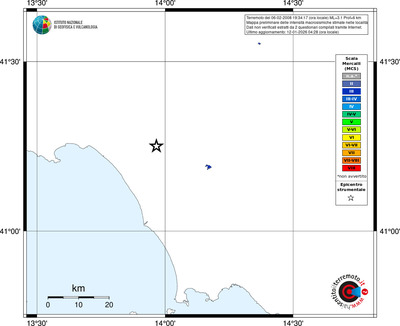 Mappa MCS - territori località