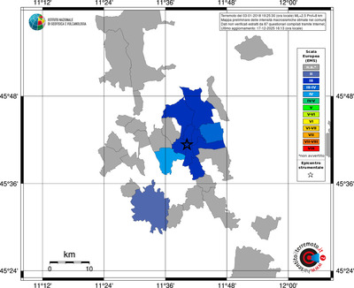 Mappa EMS - territori comuni