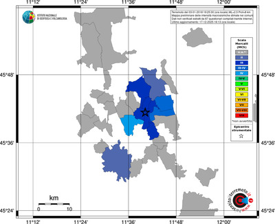 Mappa MCS - territori comuni
