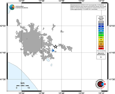 Mappa MCS - territori località