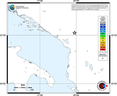 Mappa EMS - territori località