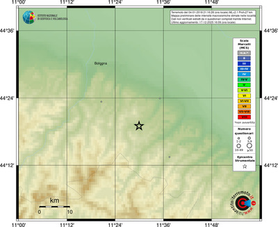Mappa MCS - località