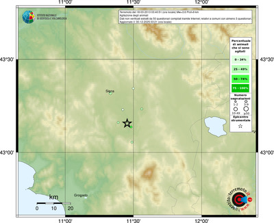 Mappa comuni con almeno 3 questionari