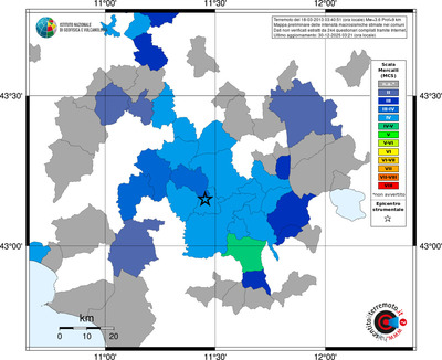 Mappa MCS - territori comuni