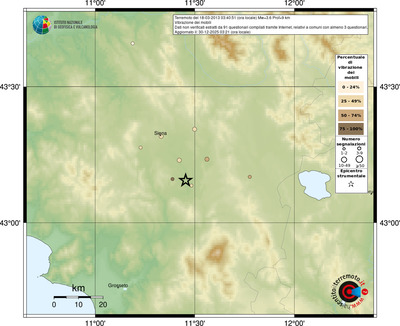 Mappa comuni con almeno 3 questionari