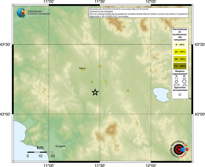 Mappa comuni con almeno 3 questionari