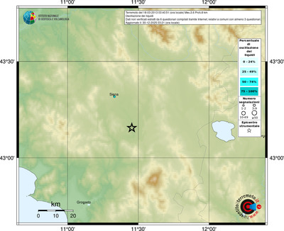 Mappa comuni con almeno 3 questionari
