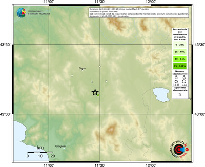 Mappa comuni con almeno 3 questionari
