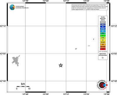 Mappa MCS - territori località