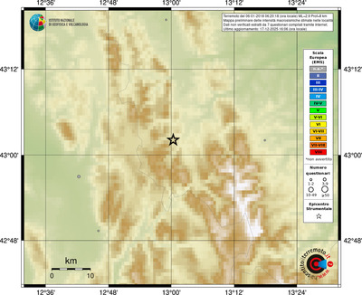 Mappa EMS - località