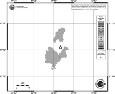 Mappa MCS - territori comuni