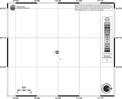 Mappa MCS - territori località