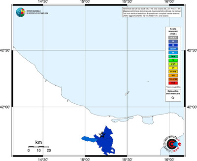 Mappa MCS - territori comuni