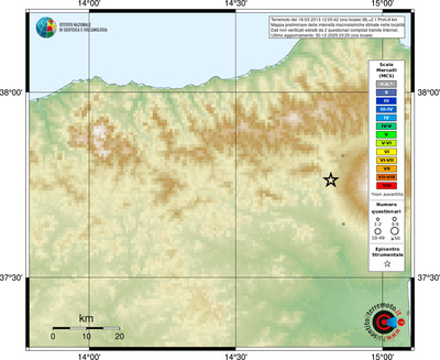 Mappa MCS - località