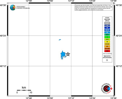 Mappa MCS - territori località