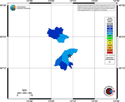 Mappa MCS - territori comuni