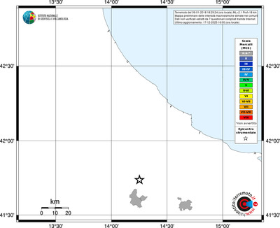 Mappa MCS - territori comuni