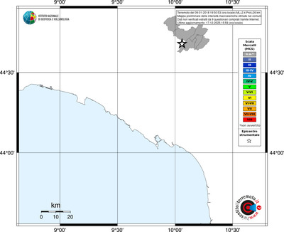 Mappa MCS - territori comuni