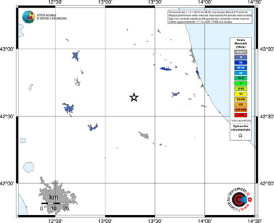 Mappa MCS - territori località