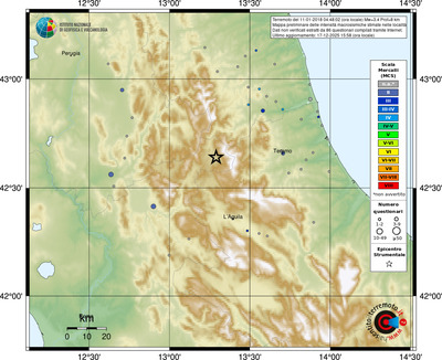 Mappa MCS - località