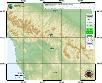 Mappa comuni con almeno 3 questionari
