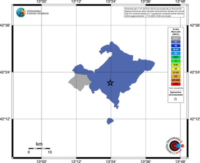 Mappa MCS - territori comuni