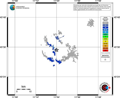 Mappa MCS - territori località