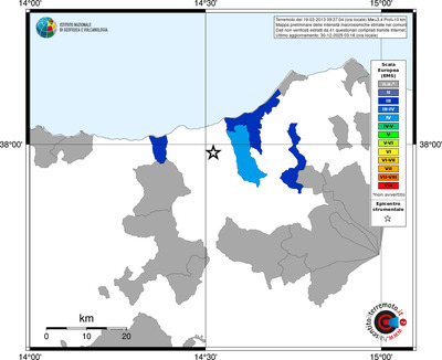 Mappa EMS - territori comuni