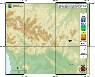 Mappa MCS - località