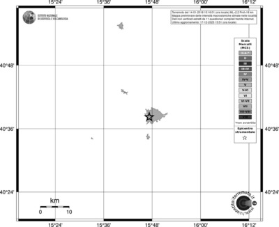 Mappa MCS - territori località