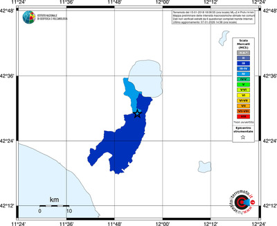 Mappa MCS - territori comuni