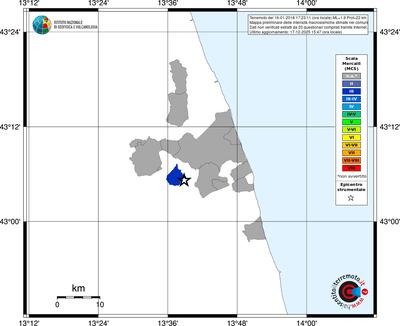 Mappa MCS - territori comuni